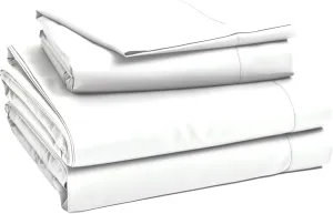 Birch & Moon 100% Certified Egyptian Cotton Sheets - 1200 Thread Count Egyptian Cotton Sheets Queen Size Bed Set Deep Pockets, 4PC Queen Sheet Set Luxury Bed Sheets Fits up to 18' Mattress