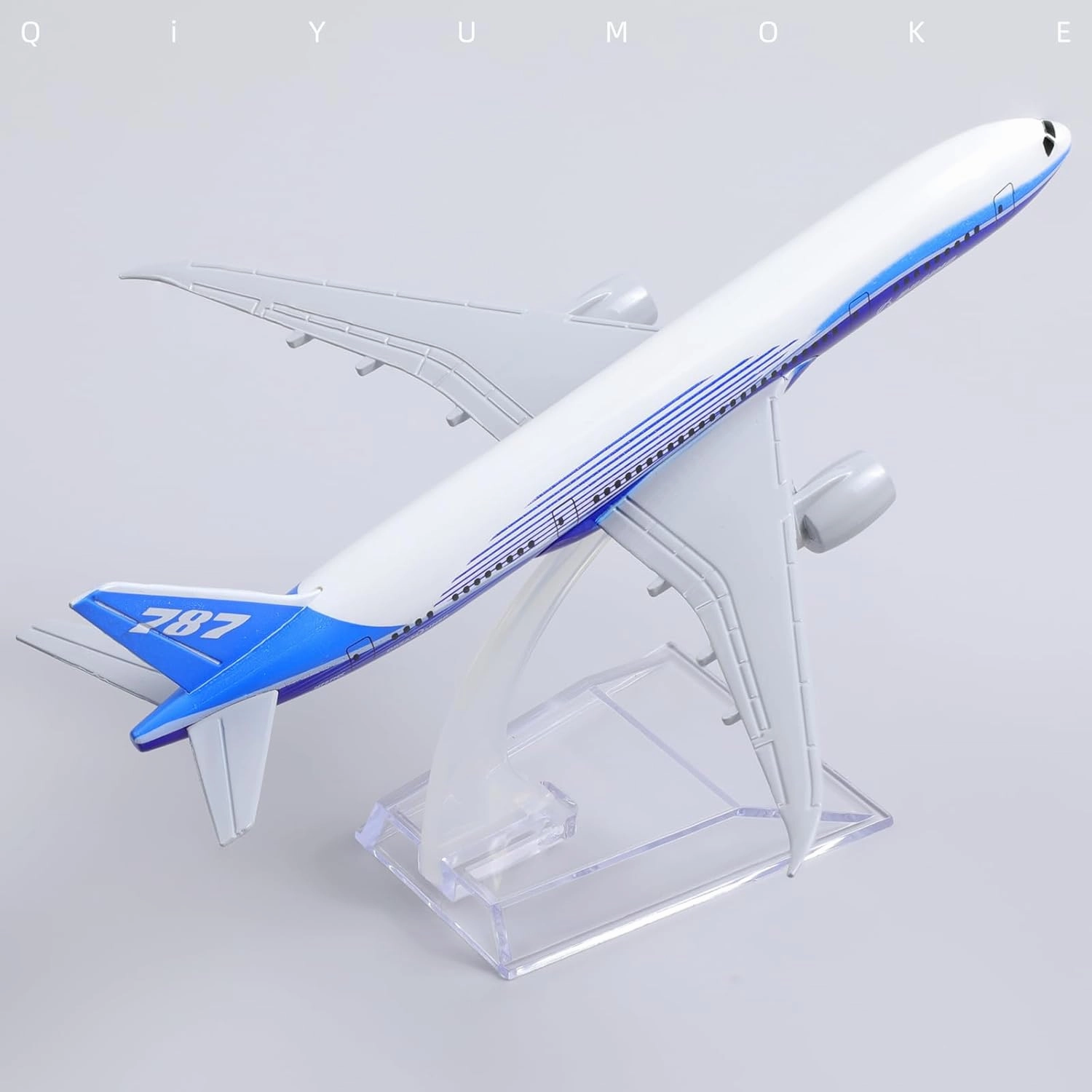 Boeing 787 Dreamliner 1/400 Die-cast Metal Airplane Model with Stand 787 Prototype Alloy Model Airplane (5.7 inches L) Collection Plane for Aviation Enthusiast Gift