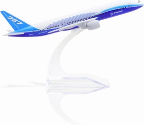 Boeing 787 Dreamliner 1/400 Die-cast Metal Airplane Model with Stand 787 Prototype Alloy Model Airplane (5.7 inches L) Collection Plane for Aviation Enthusiast Gift