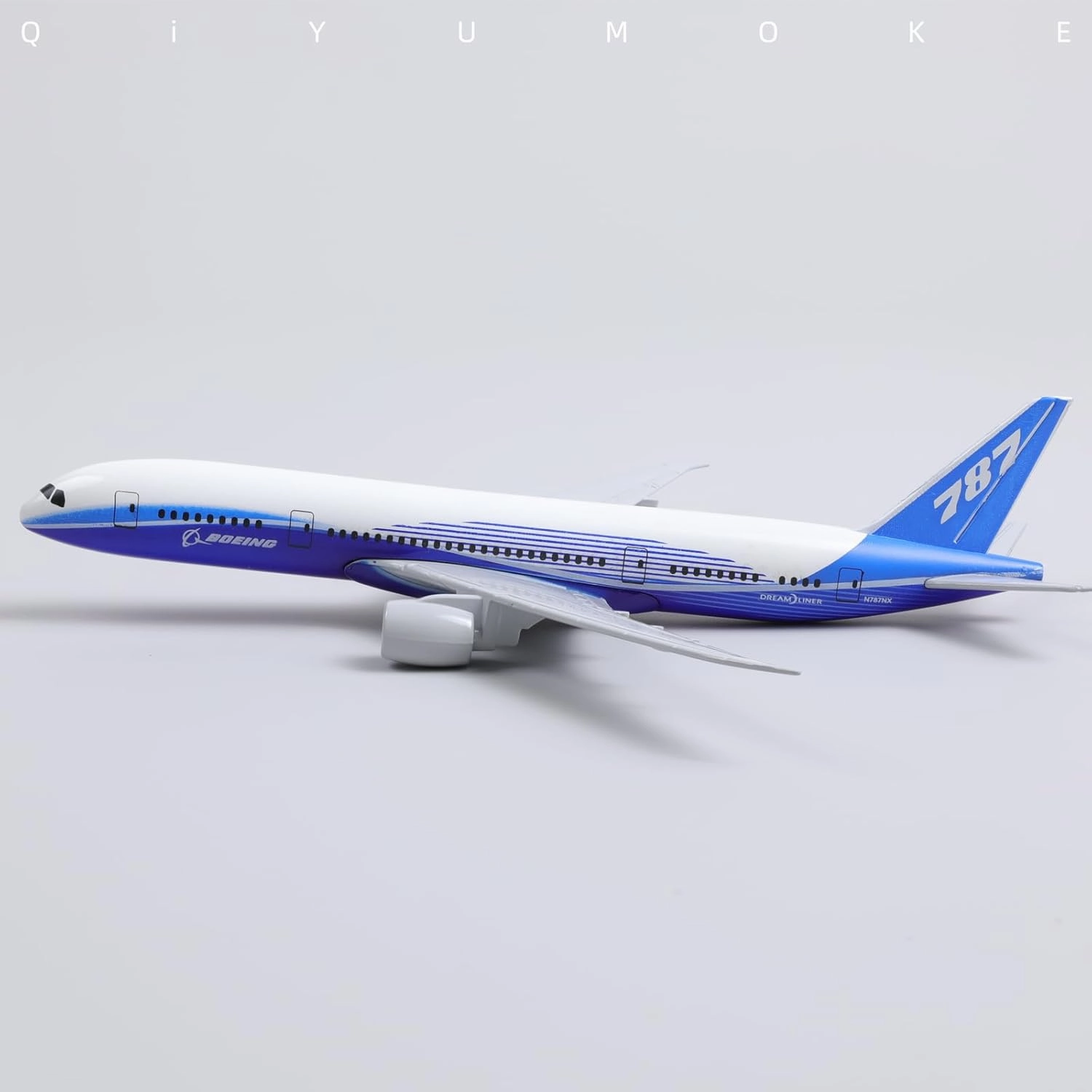 Boeing 787 Dreamliner 1/400 Die-cast Metal Airplane Model with Stand 787 Prototype Alloy Model Airplane (5.7 inches L) Collection Plane for Aviation Enthusiast Gift