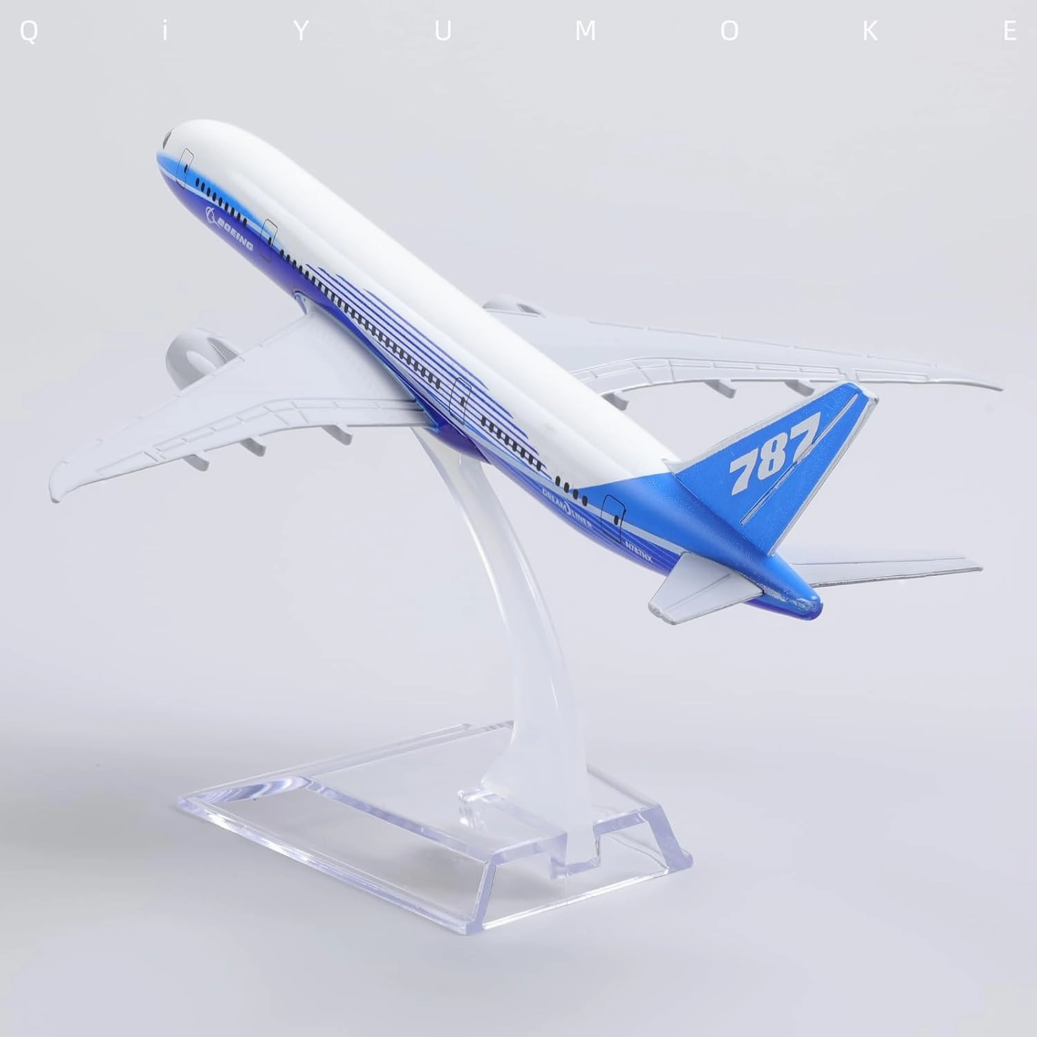 Boeing 787 Dreamliner 1/400 Die-cast Metal Airplane Model with Stand 787 Prototype Alloy Model Airplane (5.7 inches L) Collection Plane for Aviation Enthusiast Gift