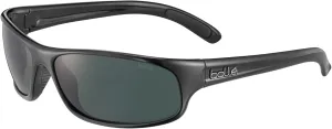 bollé Anaconda 64MM Wrap Around Sunglasses for Men   BUNDLE With Designer iWear Complimentary Eyewear Kit