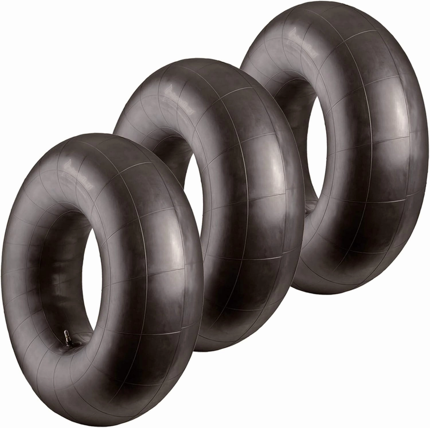 Bradley Heavy Duty Butyl Rubber Snow innertubes for Sledding; 3 Pack 44" #85146 Inner Tubes for Pool Closing and for Floating on The River. Whitewater Inner Tube and Inflatable Inner Tube sled 32"