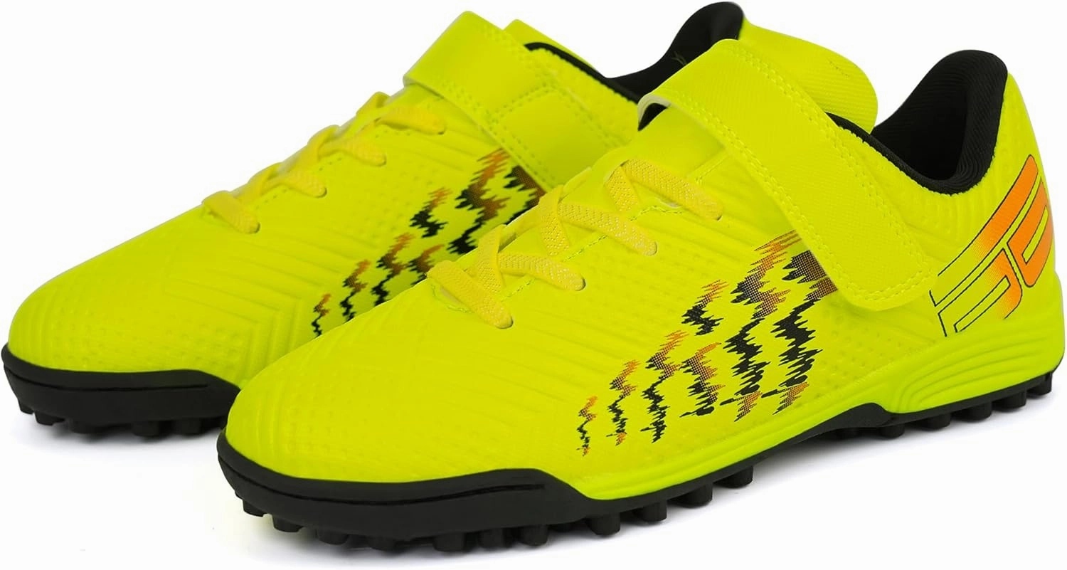 brooman Kids Turf Soccer Shoes Girls Boys Indoor Soccer Shoes