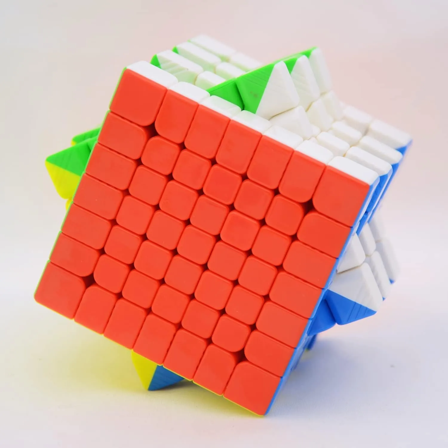 Bukefuno Yongjun Yufu V2 M 7X7 Magnetic Speed Puzzle Stickerless Cube YJ Yufu 2M 7X7X7 Magic Cube Magnetic