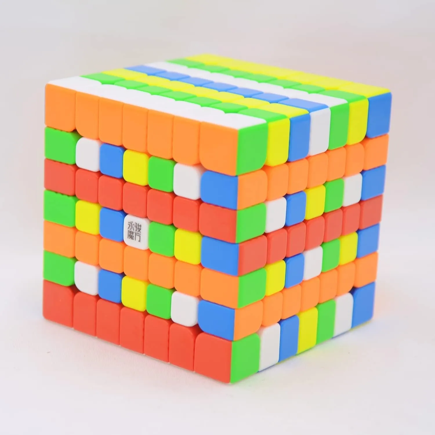 Bukefuno Yongjun Yufu V2 M 7X7 Magnetic Speed Puzzle Stickerless Cube YJ Yufu 2M 7X7X7 Magic Cube Magnetic