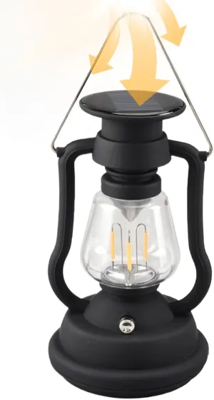 Camping Lights, Solar LED Flashlight, Rechargeable Camping Lamp, Waterproof Tent Light, Hiking Flashlight, Solar Camping Lantern, Outdoor LED Lantern for Outdoor Camping, Hiking, Mountaineering