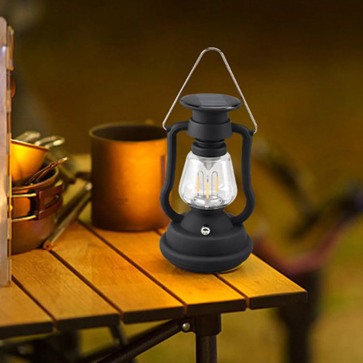 Camping Lights, Solar LED Flashlight, Rechargeable Camping Lamp, Waterproof Tent Light, Hiking Flashlight, Solar Camping Lantern, Outdoor LED Lantern for Outdoor Camping, Hiking, Mountaineering