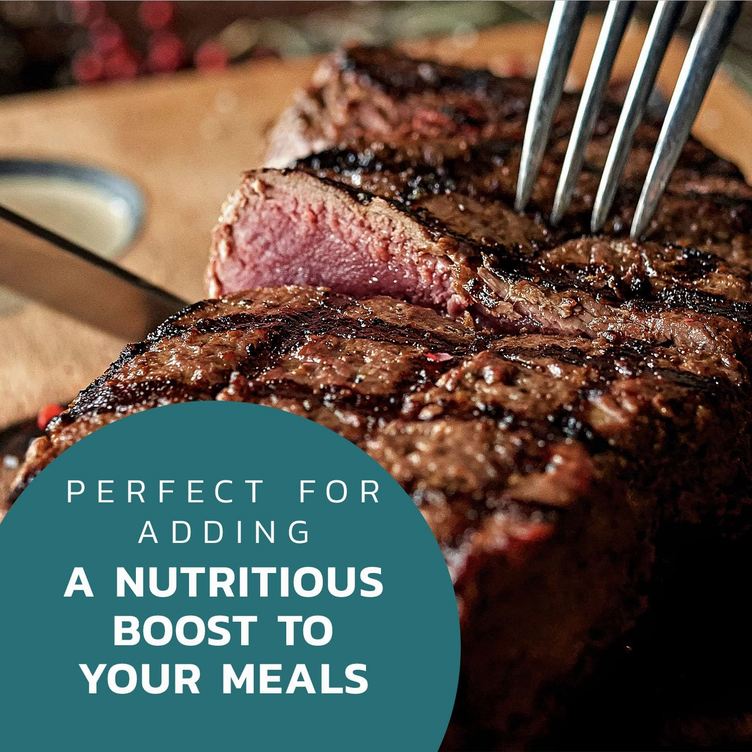 Carnivore CrispsGrass-Fed and Finished Beef Flour, Premium Beef flour for Cooking and Seasoning, Rich in Protein, Paleo & Keto Friendly, 6 oz
