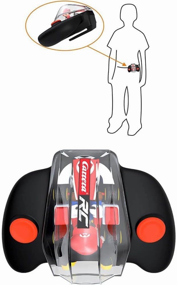 Carrera RC Nintendo Mario Kart 2.4 GHz Mini Collectible Radio Remote Control Toy Car Vehicle - Mario