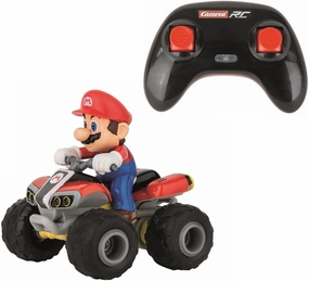 Carrera RC Nintendo Mario Kart Quad 1:40 Scale 2.4 GHz Mini Collectible Radio Remote Control Toy Car Vehicle - Mario
