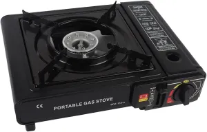 Cassette Stove Portable Gases Butanes Stove 2.9KW with Piezo Ignition for Outdoor Cooking Camping Pincnic Backpacking Hiking Barbecue