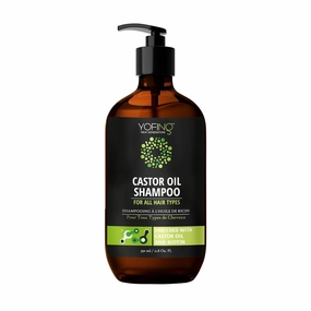 Castor Oil Shampoo with Biotin, Collagen and Dead Sea Minerals For Growth & Restores Volume Hair, For Thinning and Damaged Hair Paraben and Sulfate Free
