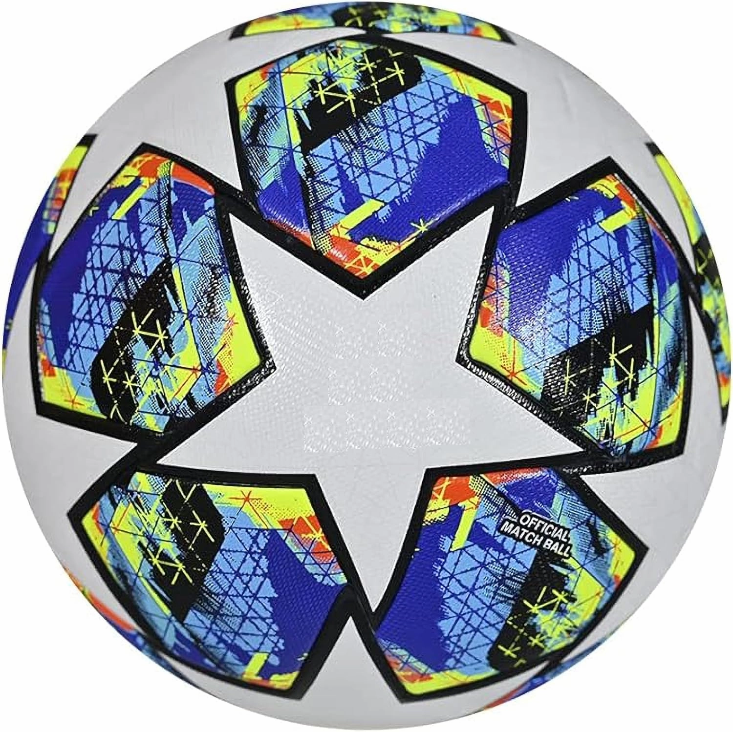 Champions League Football Fans Memorabilia Soccer Collectible Size:5 Best Gift for a Child's Birthday, Blue