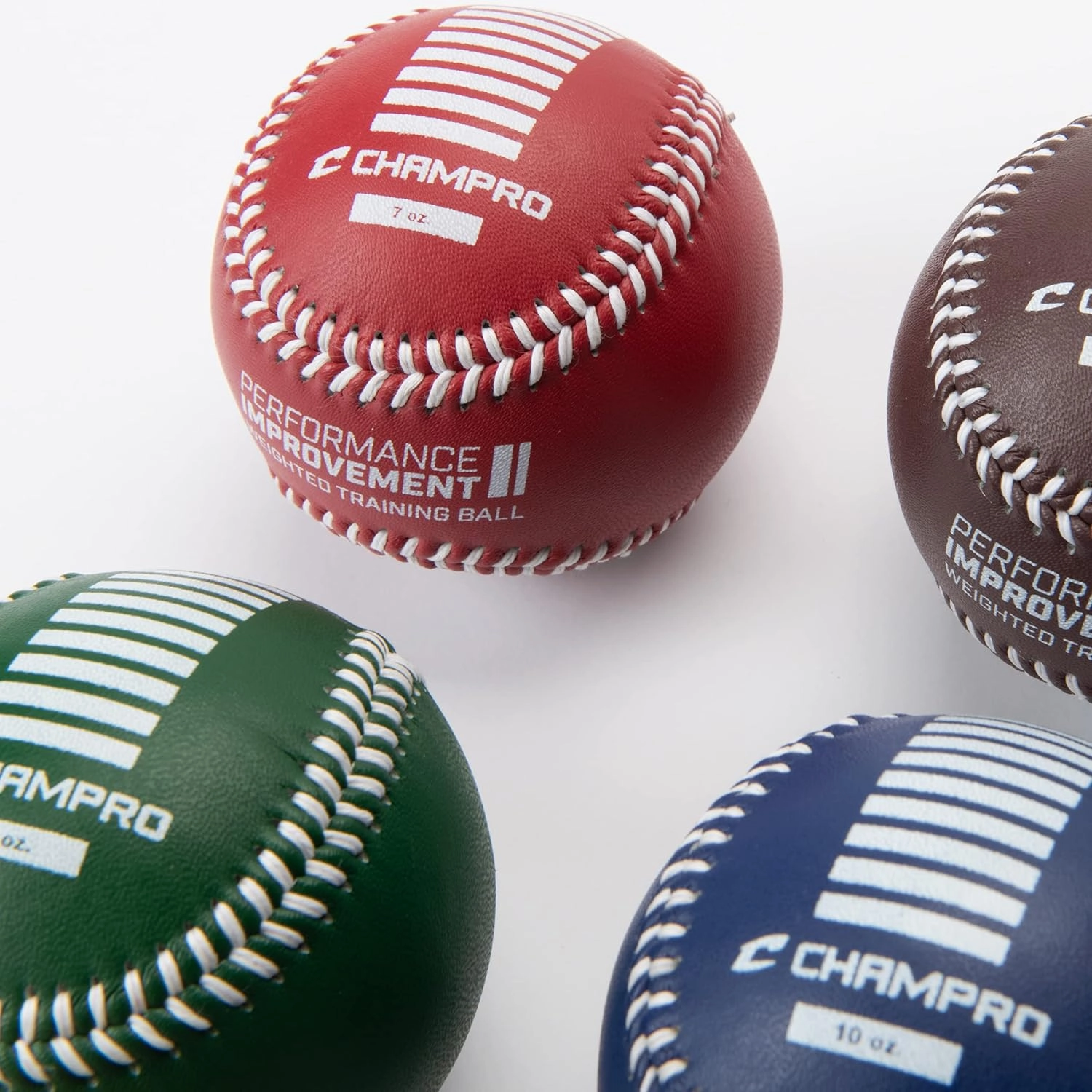 CHAMPRO Weighted Training Baseballs, Set of 6