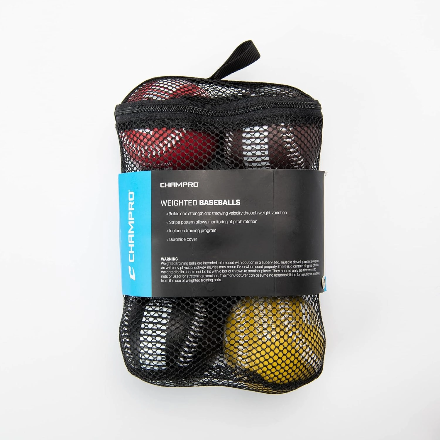 CHAMPRO Weighted Training Baseballs, Set of 6