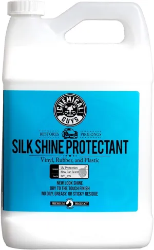 Chemical Guys TVD_109 Silk Shine Sprayable Dry-To-The-Touch Dressing and Protectant for Tires, Trim, Vinyl, Plastic and More, Safe for Cars, Trucks, Motorcycles, RVs & More, 128 fl oz (1 Gallon)