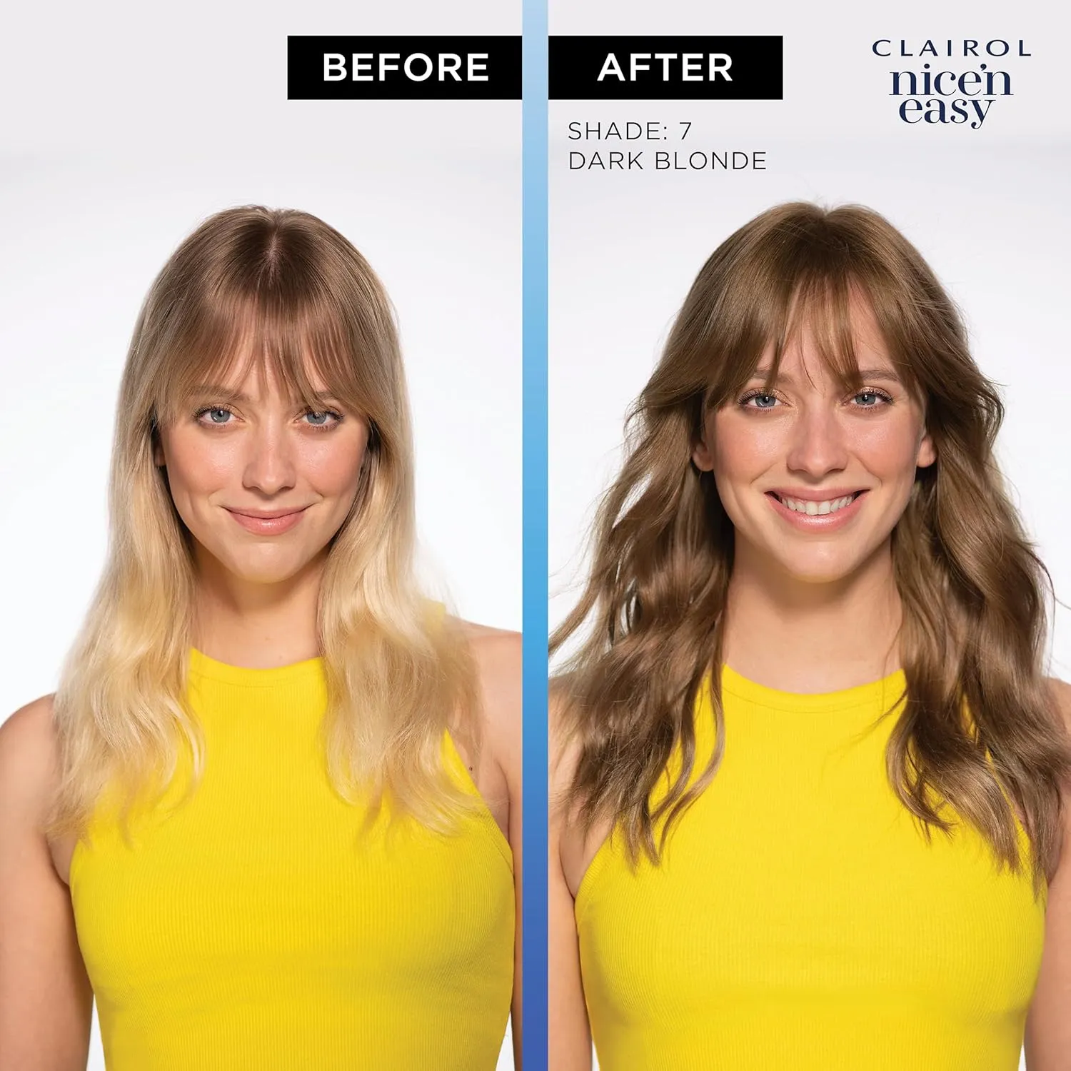 Clairol Nice'n Easy Permanent Hair Dye, 9 Light Blonde Hair Color, 3 Count