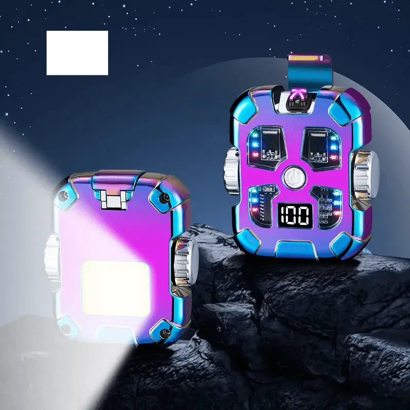 Colorful Rechargeable Flameless Lighter - Pulse Arc Design