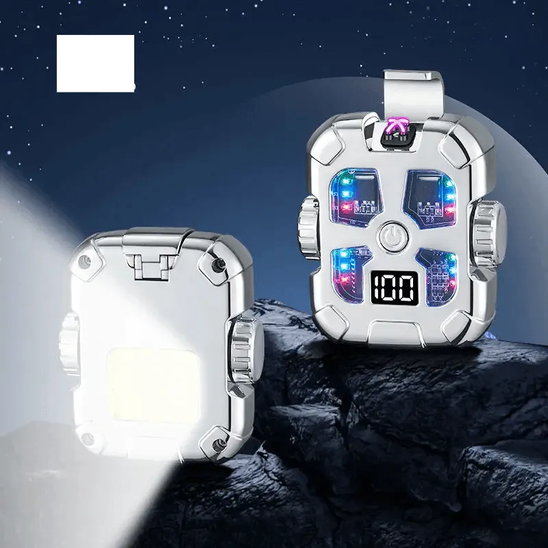 Colorful Rechargeable Flameless Lighter - Pulse Arc Design