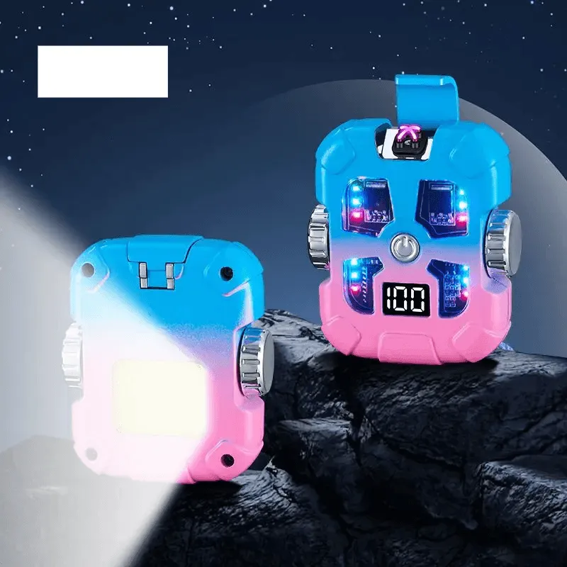 Colorful Rechargeable Flameless Lighter - Pulse Arc Design