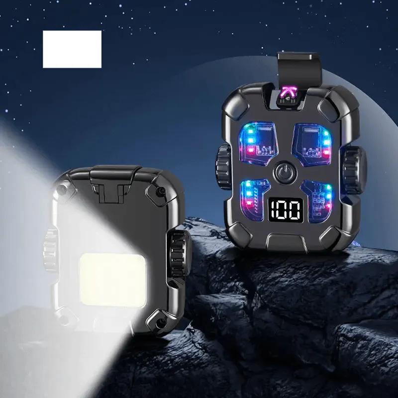 Colorful Rechargeable Flameless Lighter - Pulse Arc Design