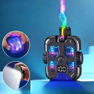 Colorful Rechargeable Flameless Lighter - Pulse Arc Design