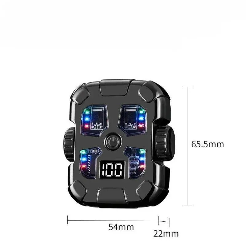 Colorful Rechargeable Flameless Lighter - Pulse Arc Design