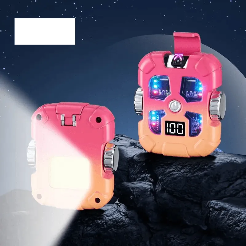 Colorful Rechargeable Flameless Lighter - Pulse Arc Design