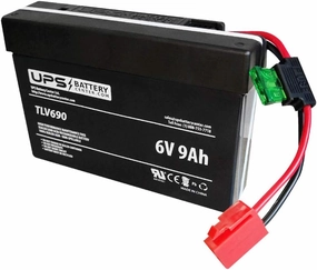 Compatible Replacement 6V Battery for Kid Trax 6-Volt Ride-On Toy by UPSBatteryCenter®