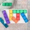 Connetix Tiles Rainbow Rectangle Pack 18 pc