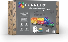 CONNETIX Rainbow Transport Pack, 50 Pieces