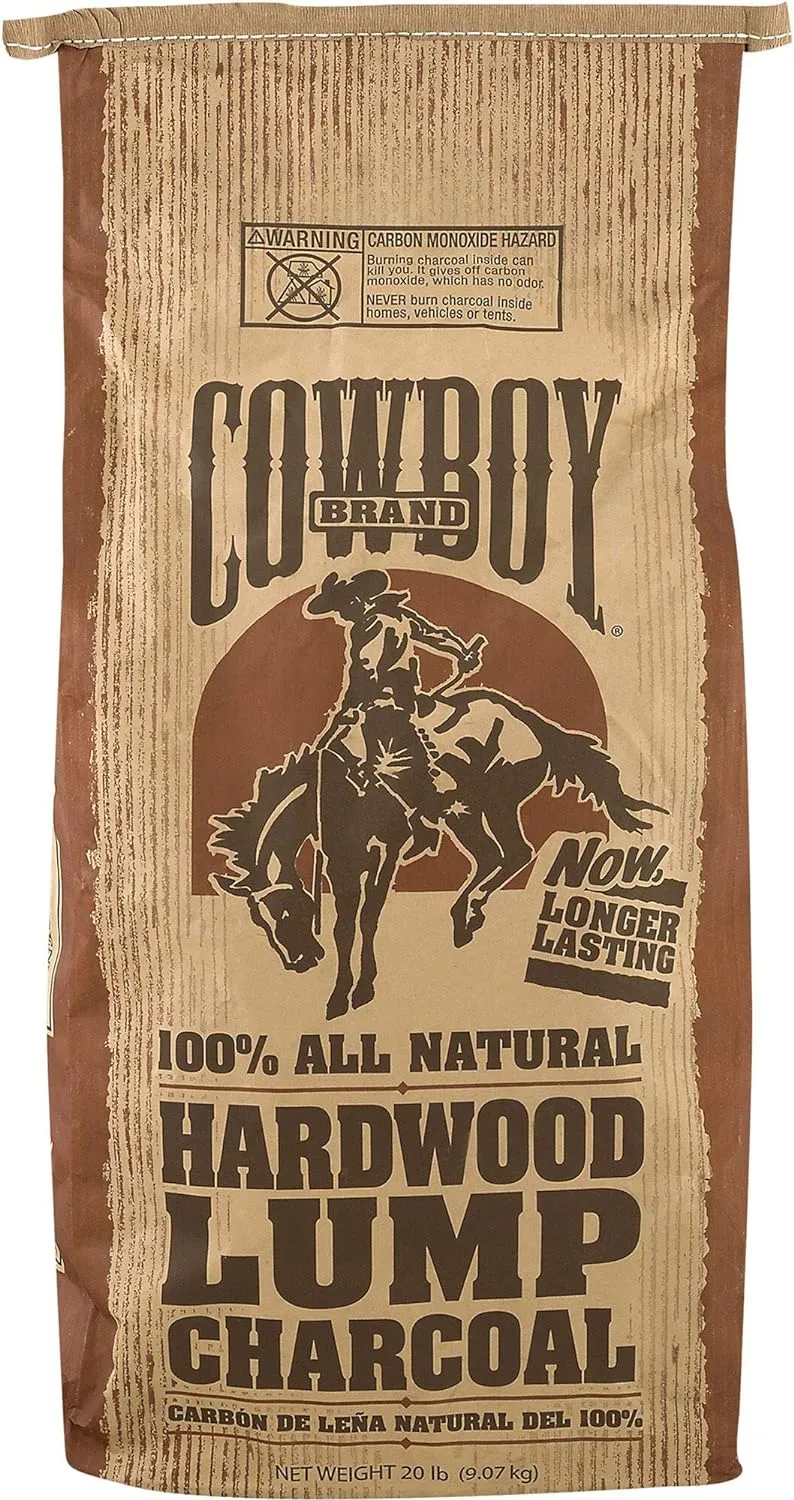 Cowboy Southern Style Hardwood Lump Charcoal (20 Pound)