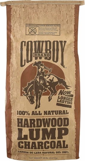 Cowboy Southern Style Hardwood Lump Charcoal (20 Pound)