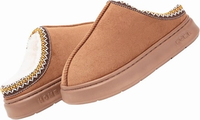 Cozy Platform Fuzzy Slippers for Women and Men Short Ankle Slippers with Anti-Slip Sole Lined with Warm Furry Perfect for Indoor & Outdoor Use