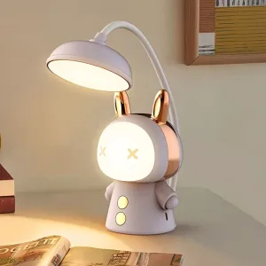 Cute Doll Eye Protection LED Table Lamp – Foldable Light