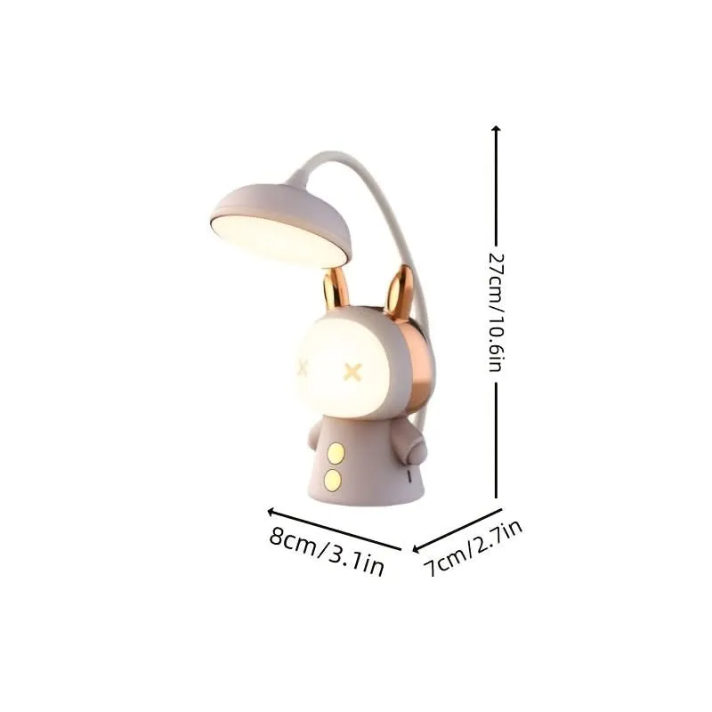 Cute Doll Eye Protection LED Table Lamp – Foldable Light