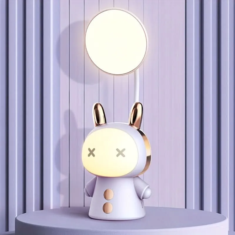 Cute Doll Eye Protection LED Table Lamp – Foldable Light