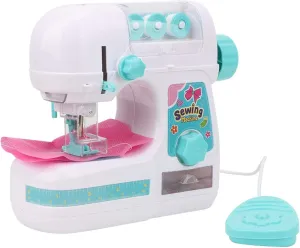 CUYT Mini Sewing Machine, Educational Electric Kids Sewing Kit, DIY Interesting for Kids Over 4 Years Old Boys and Girls Birthday Gifts