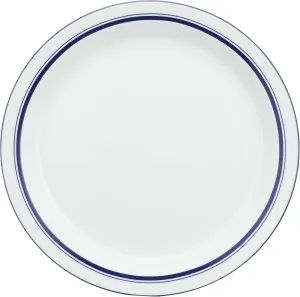 DANSR DANSK Bistro Salad Plate, 8.9 inches (22.5 cm), Microwave, Oven & Dishwasher Safe TH07302CL Dishes Blue Line DANSK Dansk Danish Tradition Elegant Simple Ceramic Bistro Salad Plate Diameter 8.9