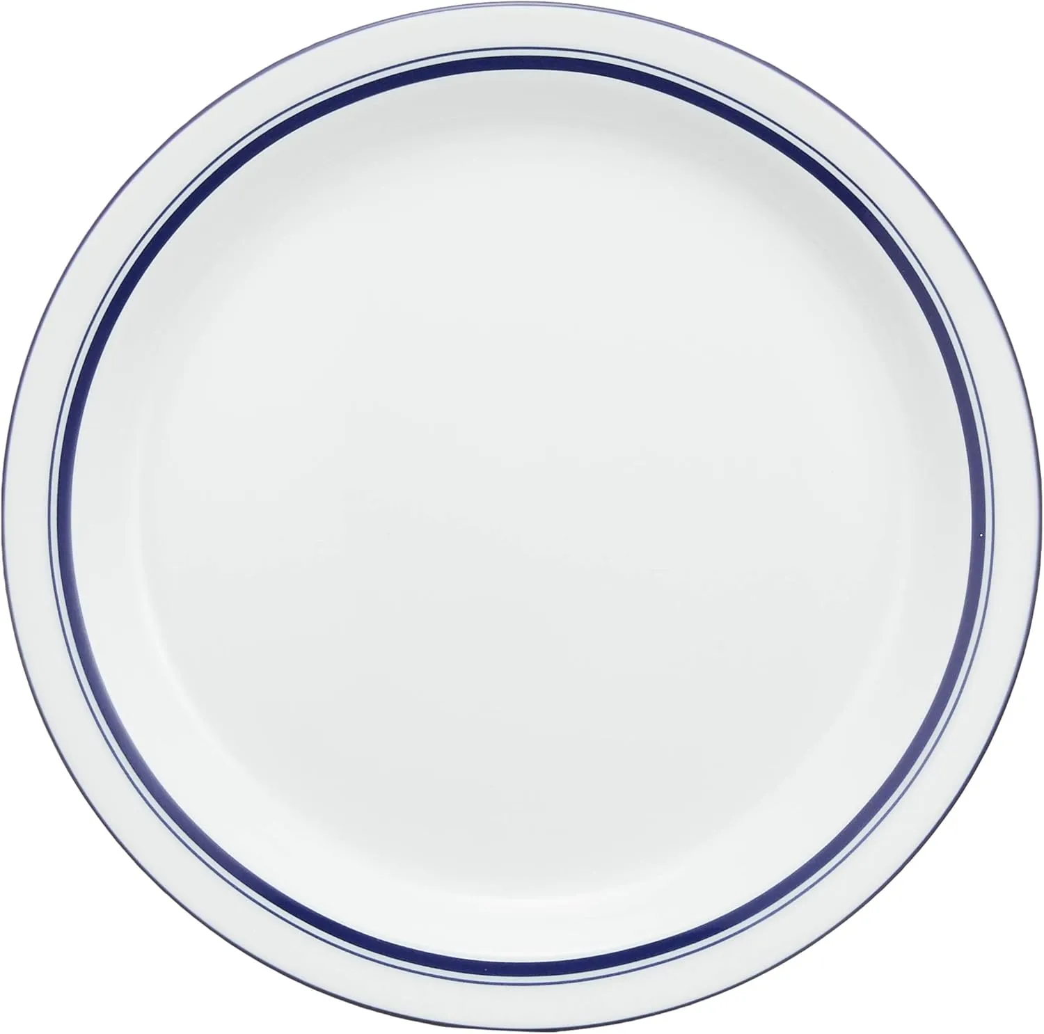 DANSR DANSK Bistro Salad Plate, 8.9 inches (22.5 cm), Microwave, Oven & Dishwasher Safe TH07302CL Dishes Blue Line DANSK Dansk Danish Tradition Elegant Simple Ceramic Bistro Salad Plate Diameter 8.9