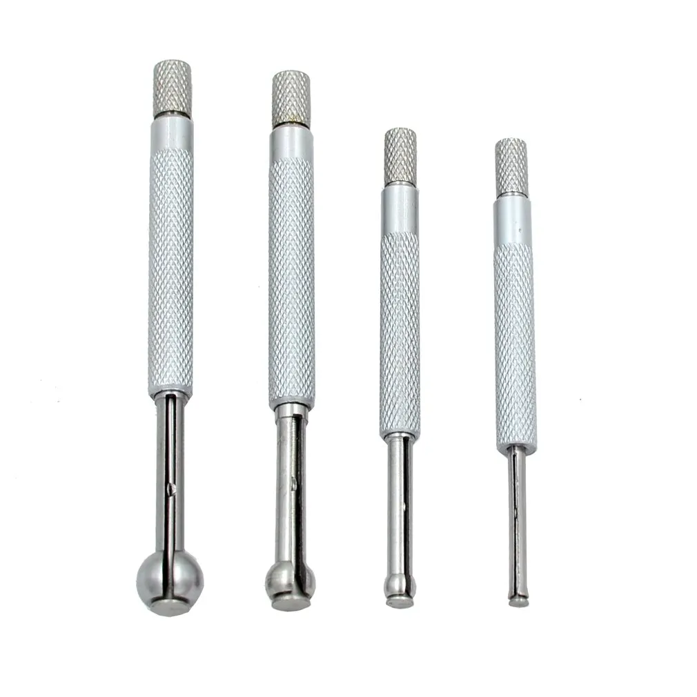 DGOL Full Ball Small Hole Gage Range 1/8 inch - 1/2 inch 4 pcs Telescoping Bore Gauge