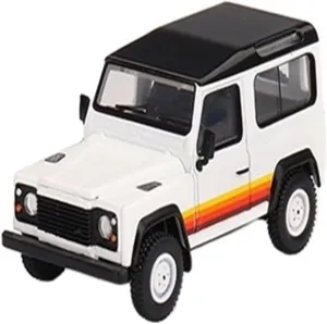 Die Cast Vehicle 1:64 for Land Rover Defender 90 DefenderWagon Alloy Car Model Collectible Ornament Mini Car Model Display Mini Cars Replica