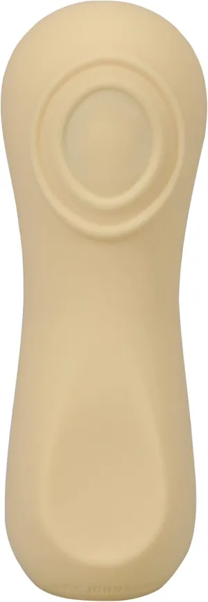 Doc Johnson Ritual - Sol - 10 Function Pulsating Vibrator - Silicone and Rechargeable - Discreet, Yellow