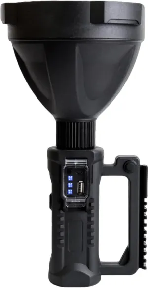 DOITOOL 8000mAh Battery P70 Outdoor Searchlight Flashlight Lantern Waterproof Hard Light Flashlight Rechargeable USB Torch for Camping Hiking Hunting