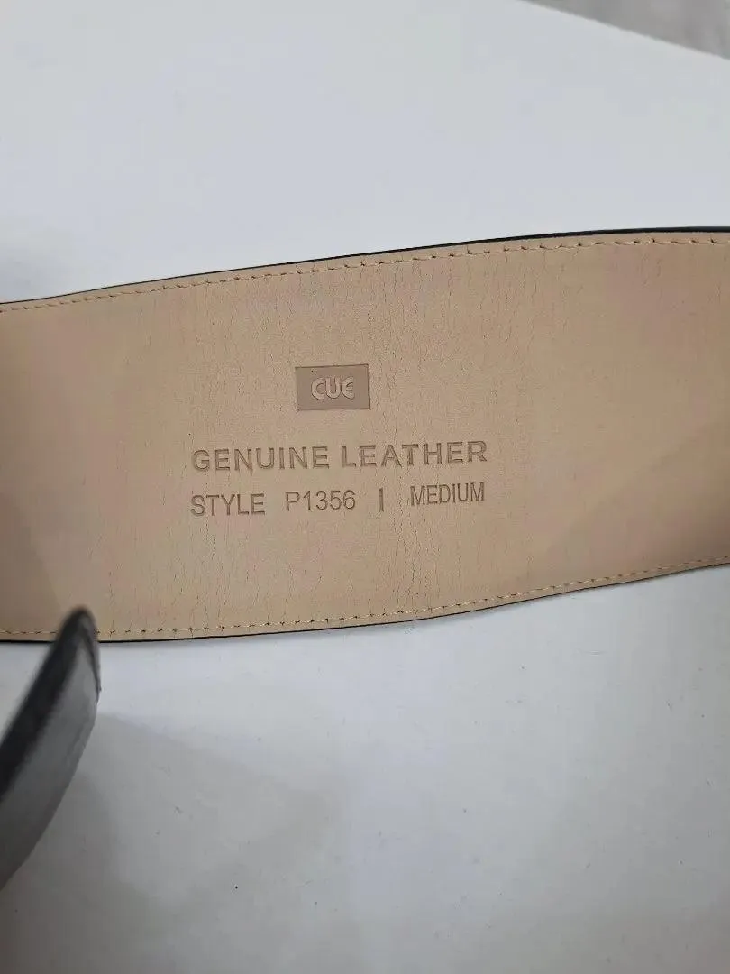 Double Buckled Shiny Belt