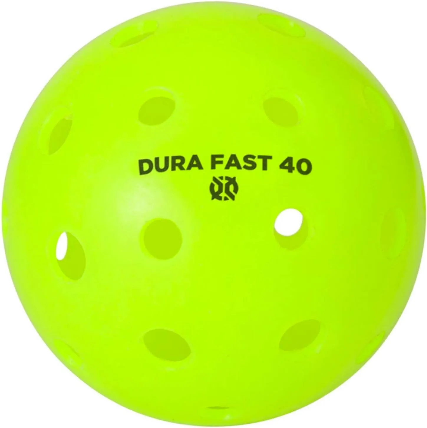 Dura Fast 40 Pickleballs by Onix | Outdoor Pickleball Balls | Neon Green | Pack of 6 | Approved and Sanctioned for Tournament Play