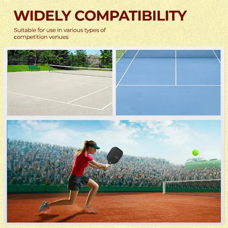 Durable Outdoor 40 Holes Training Pickleball