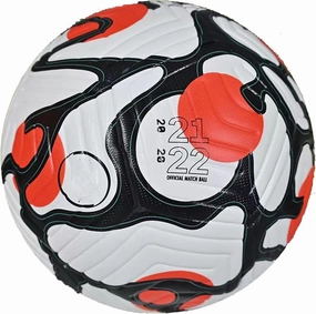 Durable Soccer Ball for All Weather - Size 5, Ideal for Kids and Adults Alike - Perfect for Gifting!, White/black