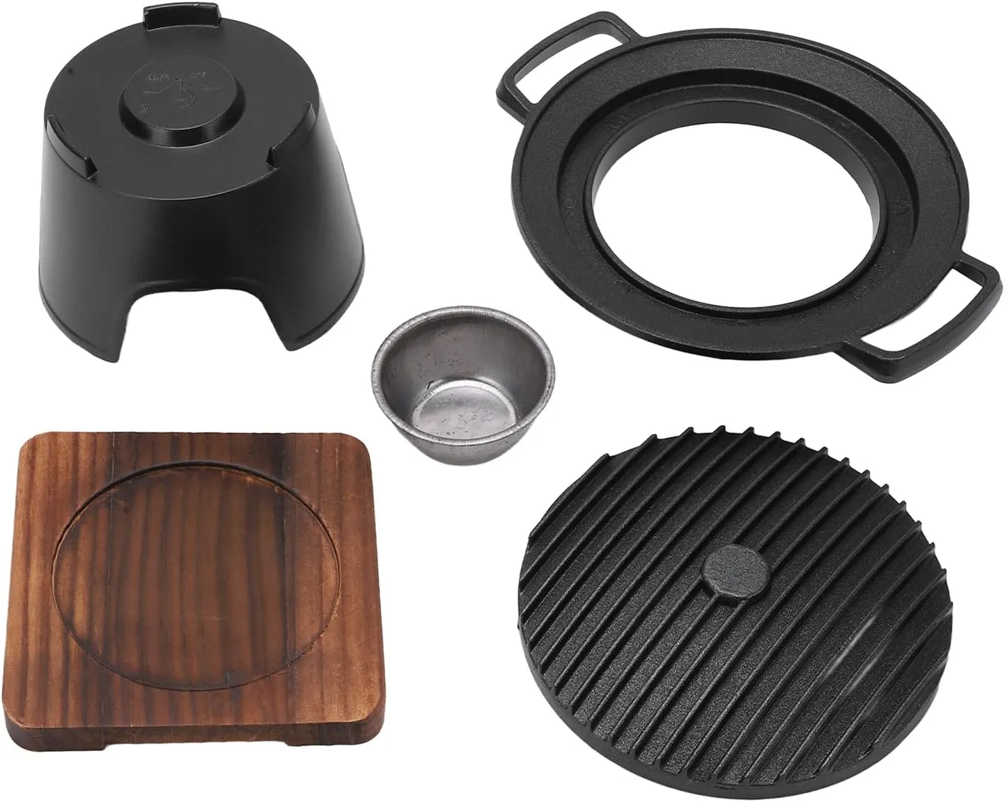 Eco Friendly Portable Hibachi Grills,Mini BBQ Grill Set,Portable Hibachi Grills,Portable Mini Grill - Ideal for Traveling, Picnics, and Small Outdoor Gatherings